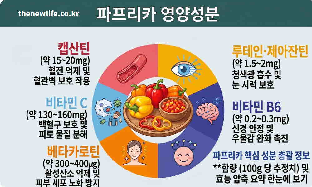 파프리카 효능 영양성분