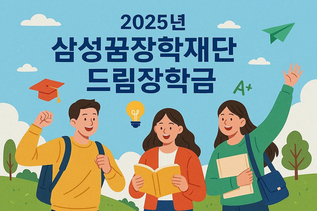 2025년 삼성꿈장학재단 드림장학금
