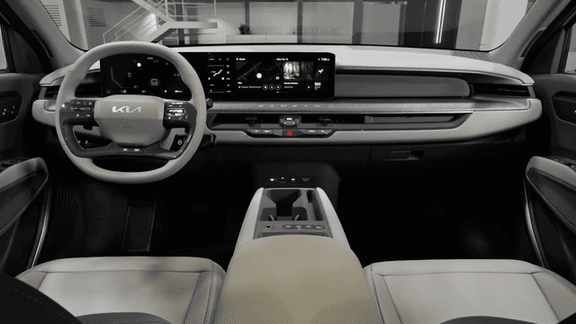 ev9 화이트 실내