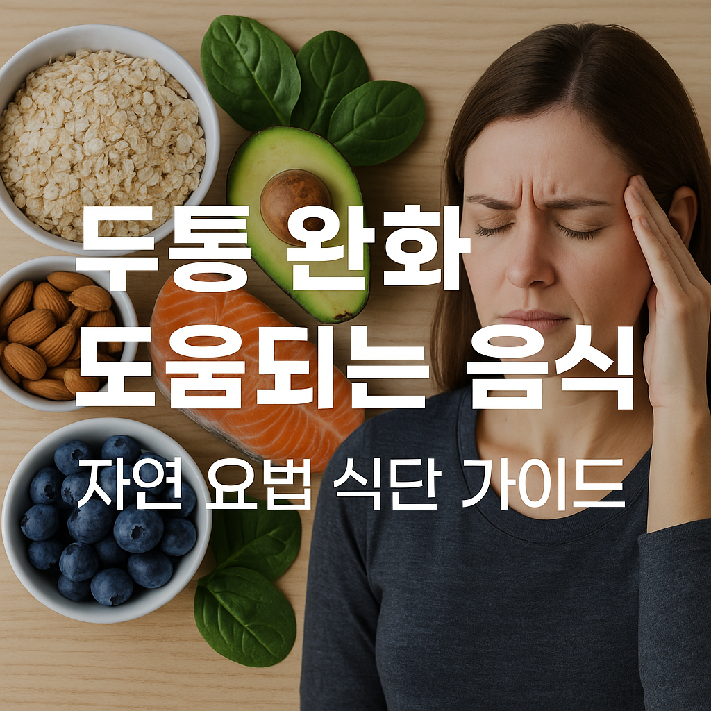 두통 완화 도움되는 음식