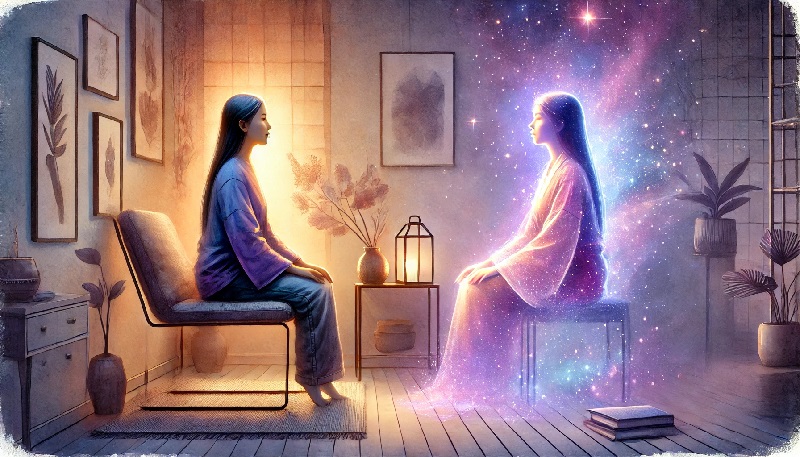 돌아가신 어머니와 대화하는 꿈 해몽 의미와 심리적 해석, 불안 증상과 운세