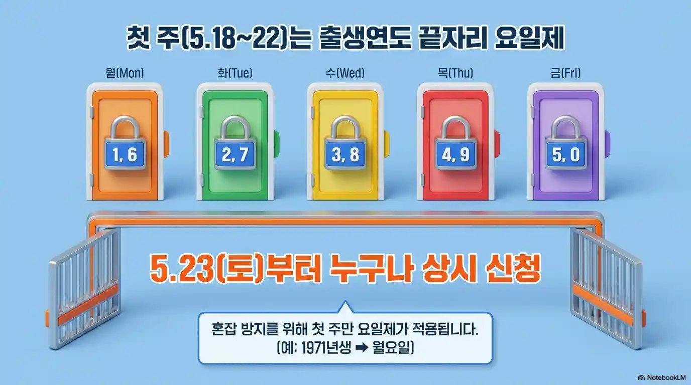 고유가 피해지원금 이의신청 기간 요일제