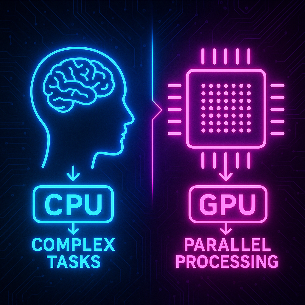 CPU and GPU