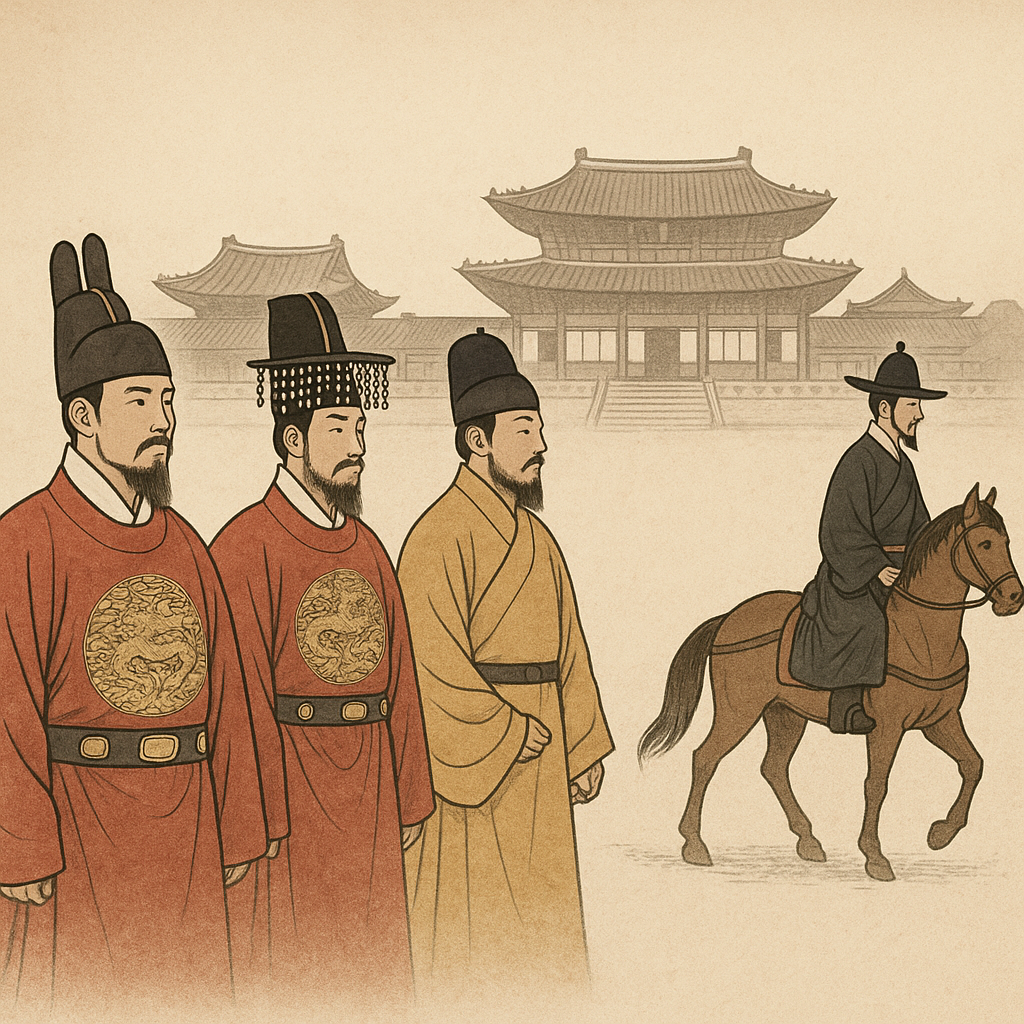 조선 왕조 핵심 흐름 관련 이미지