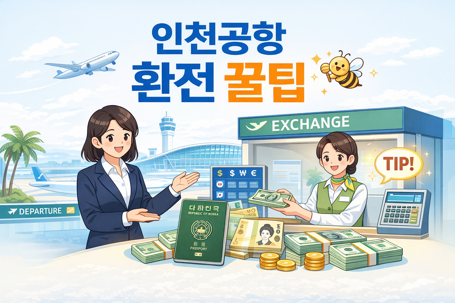 인천공항 환전 꿀팁