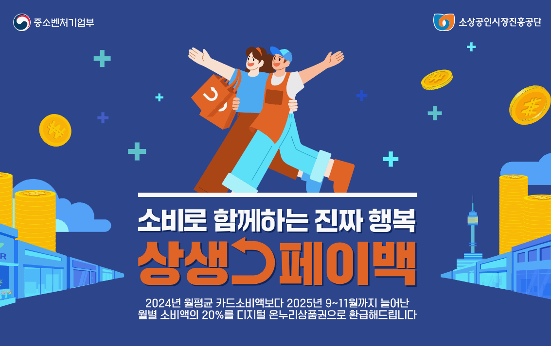 상생페이백 9월 15일 시작! 소비만 해도 환급&middot;복권 혜택 받는 방법 총정리