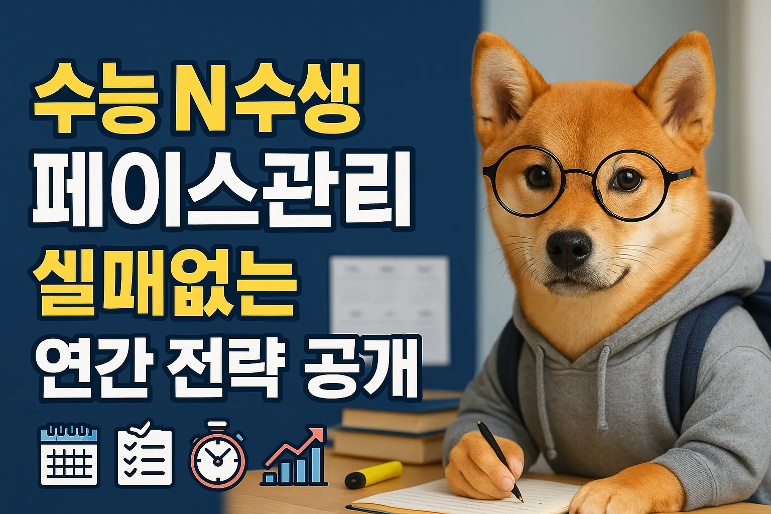 수능 N수생 페이스관리 실패없는 연간 전략 공개