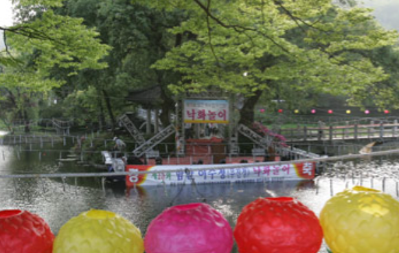 함안 낙화축제 무진정 낙화놀이 일정 주차장 교통편