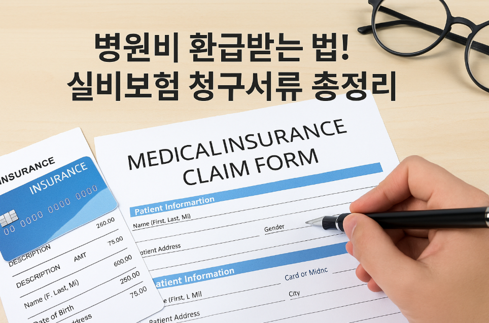 병원비 환급받는 법! 실비보험 청구서류 총정리