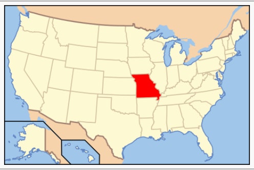 아아오와 주 위치