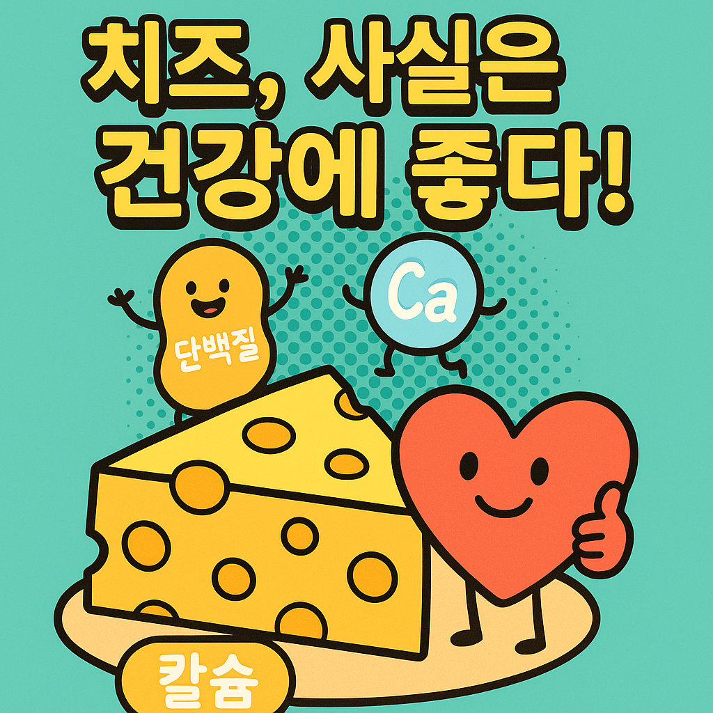 치즈 심장건강에 도움