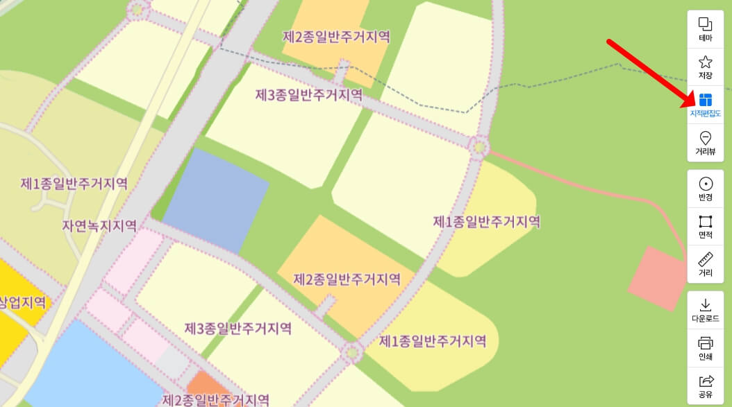 지적편집도-모드