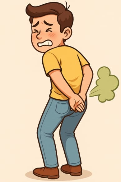 방귀가 많이 나오는 이유