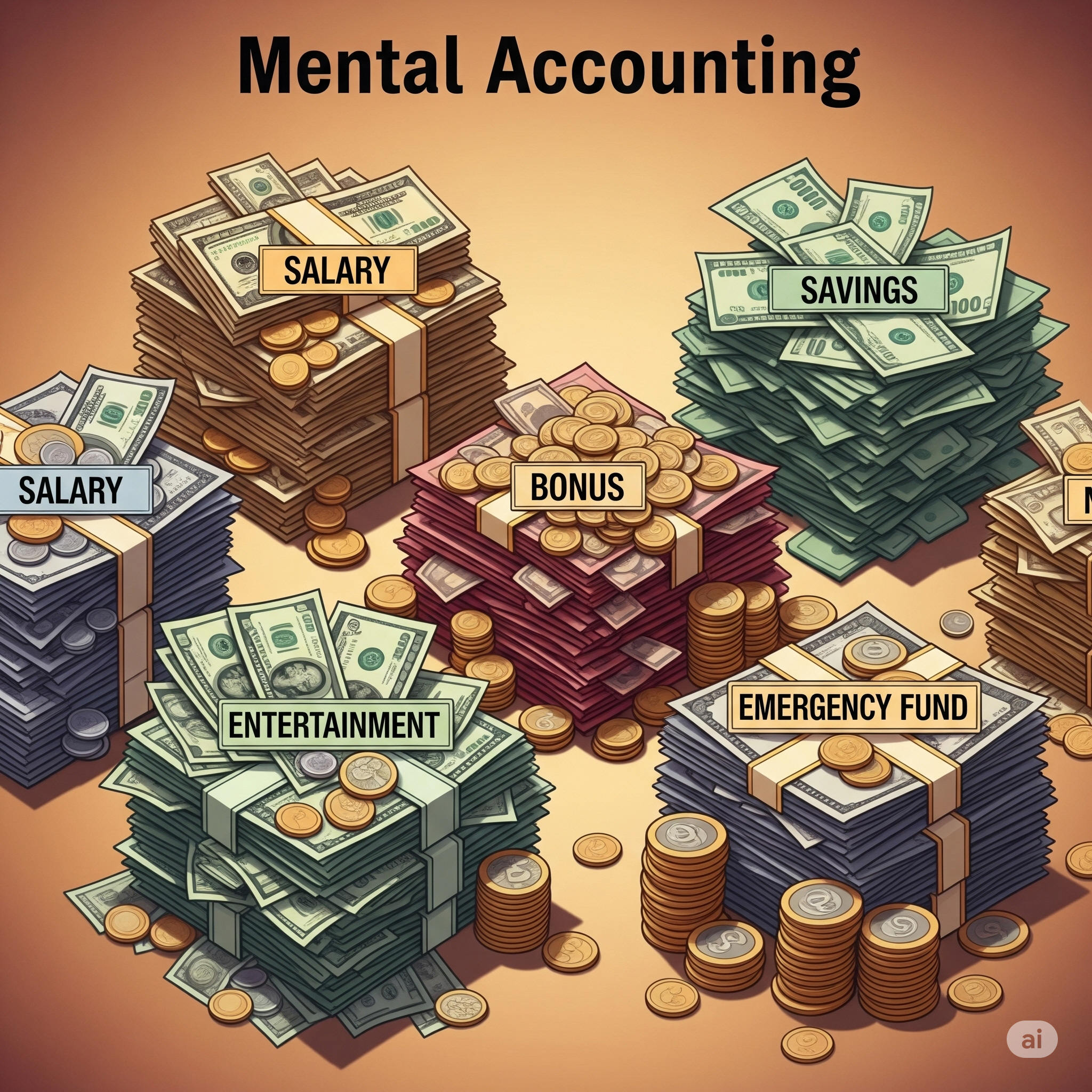 심리적 회계 표현 이미지