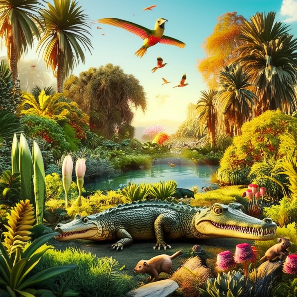 공룡 멸종의 생존자, 현재 지구 생태