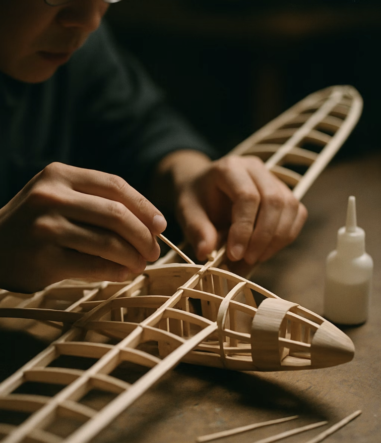 뼈대부터 튼튼하게, 동체 조립