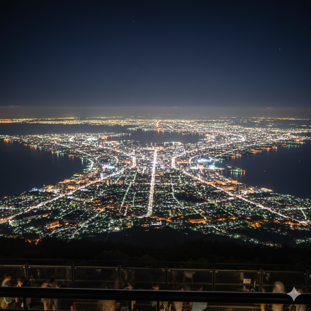 세계 3대 야경 하코다테 야경