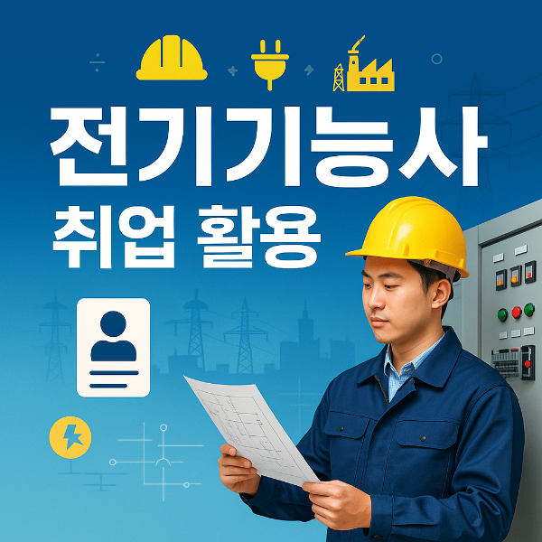전기기능사 자격증 취업 활용