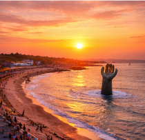 포항 호미곶 주차장