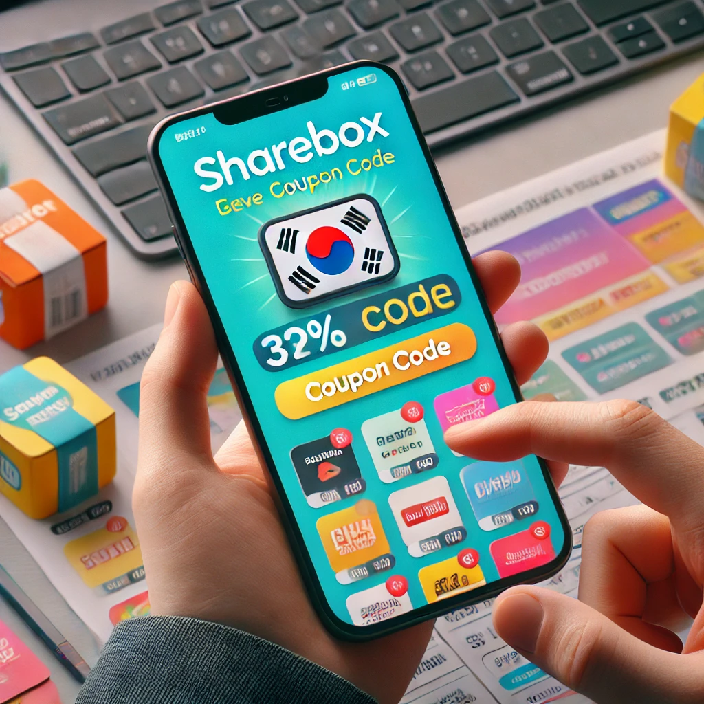쉐어박스 중복쿠폰 등록방법 · 무료쿠폰 코드 다운로드