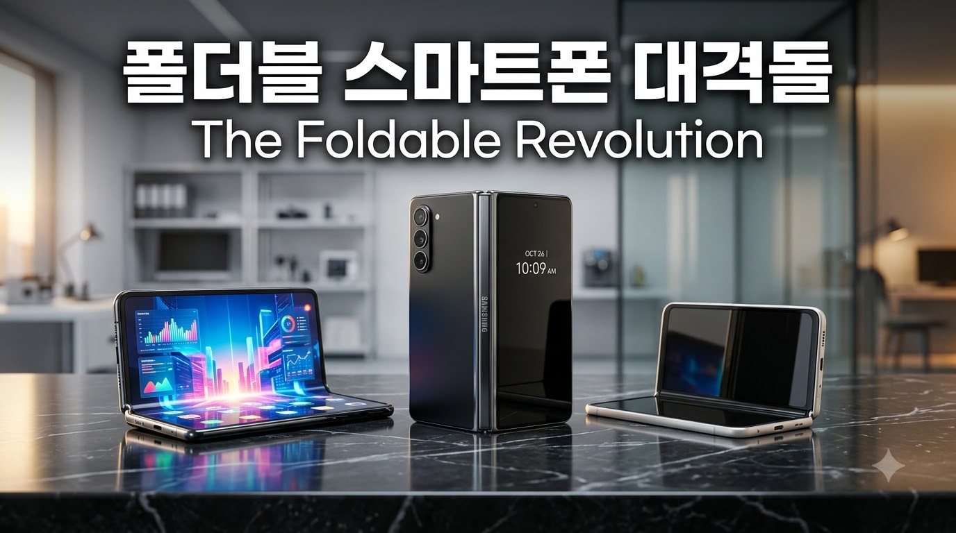 애플마저 접는다! 아이폰 폴더블 등판과 삼사 폴더블 3강전 총정리