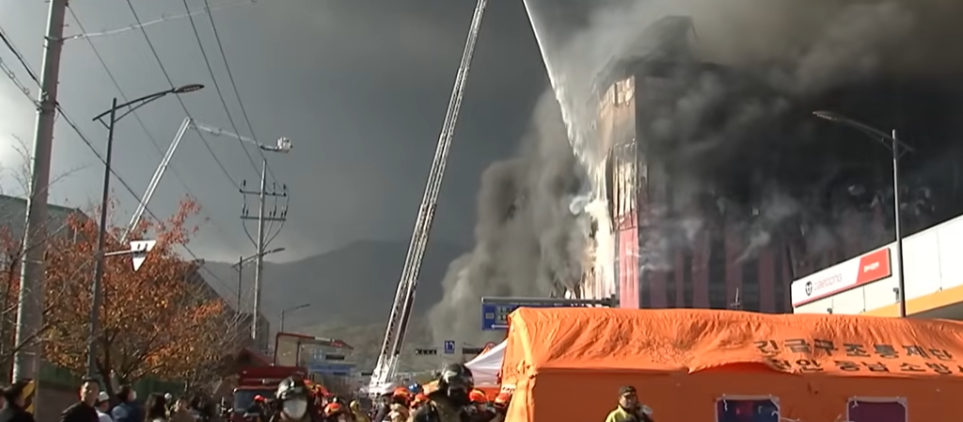 이랜드 천안 물류센터 현장