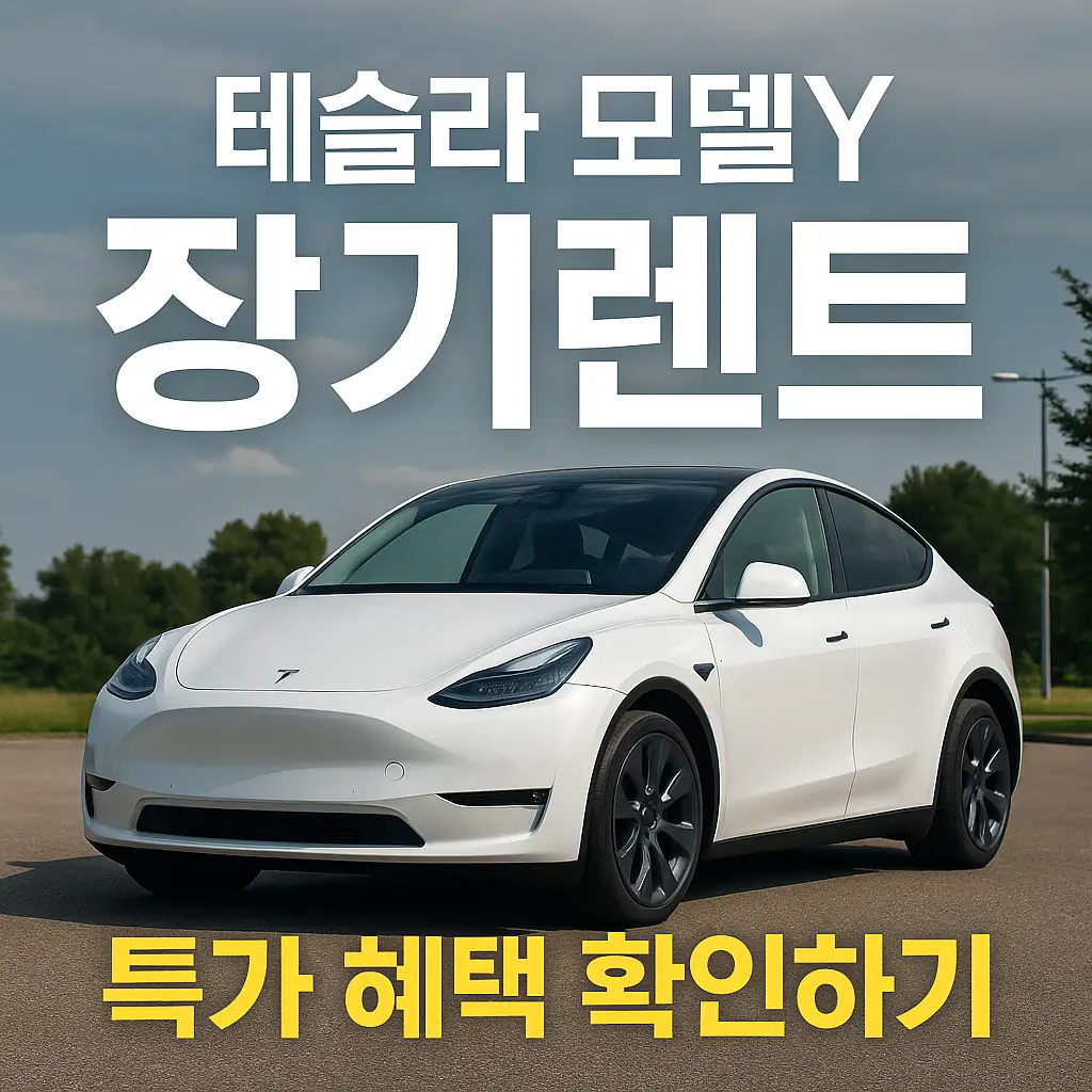 테슬라 모델Y 장기렌트