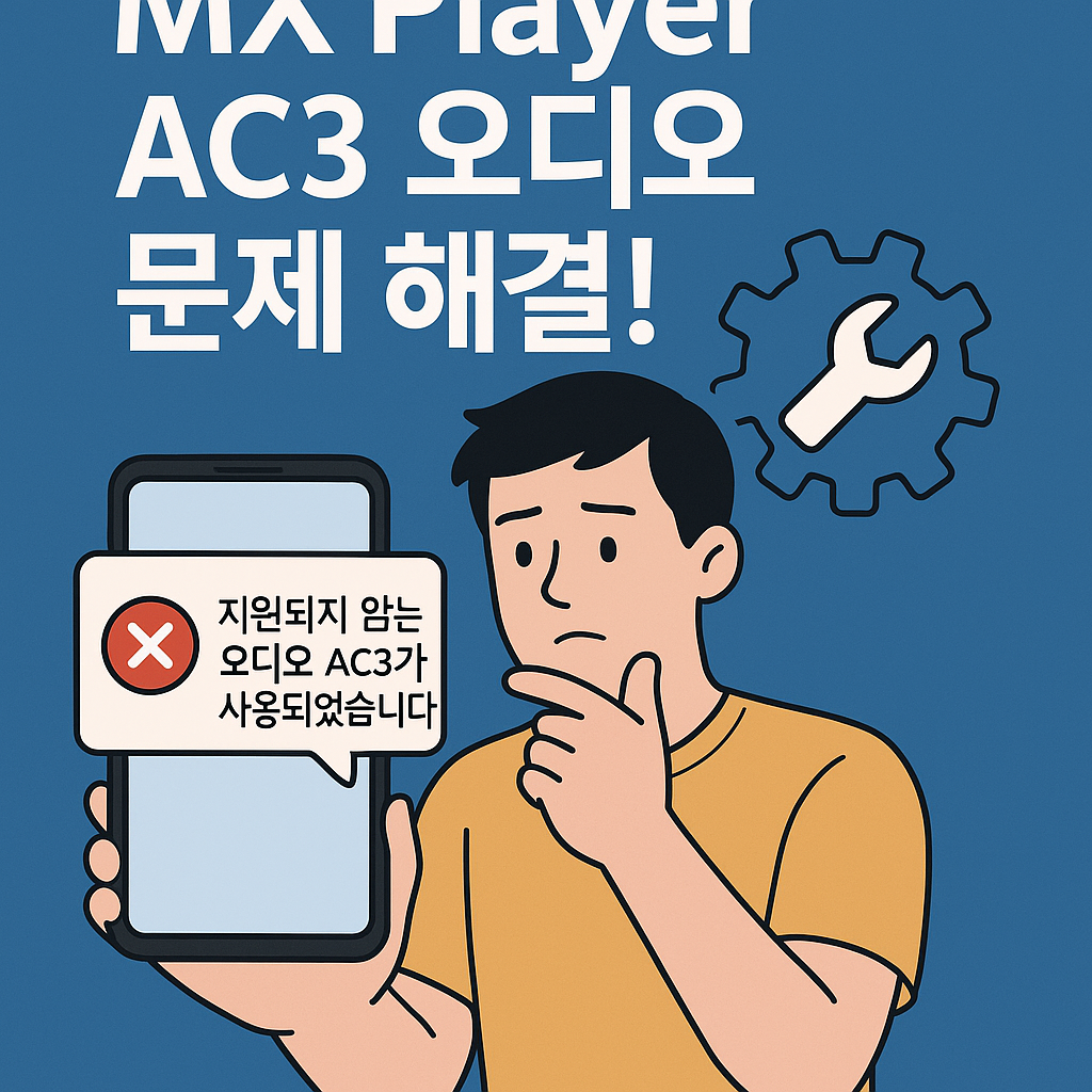 mx player 지원되지 않는 오디오ac3가 사용되었습니다