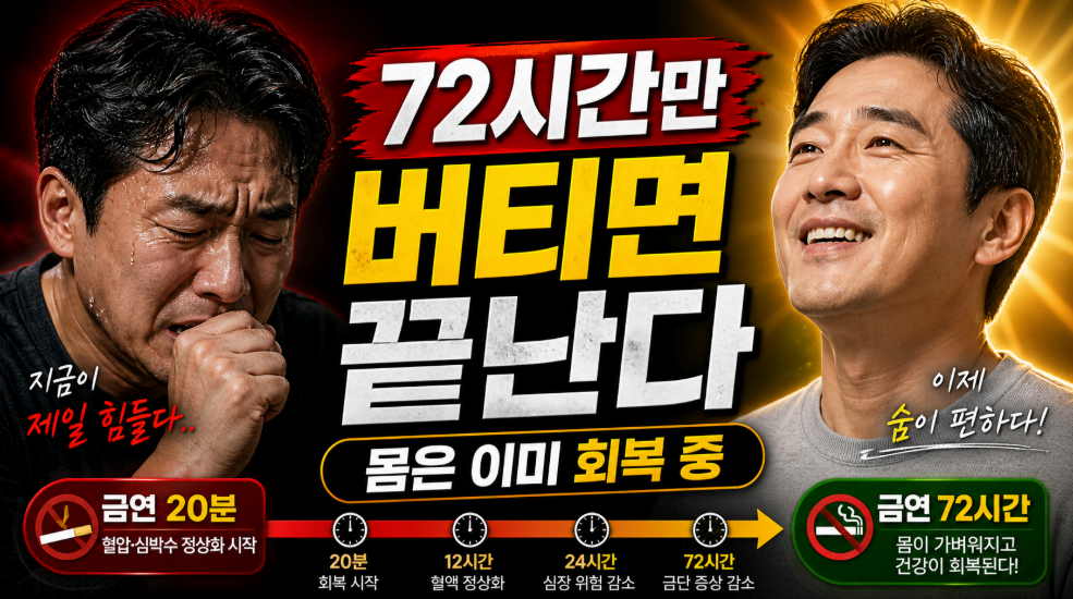 72시간만 버티면 끝난다 이미지사진