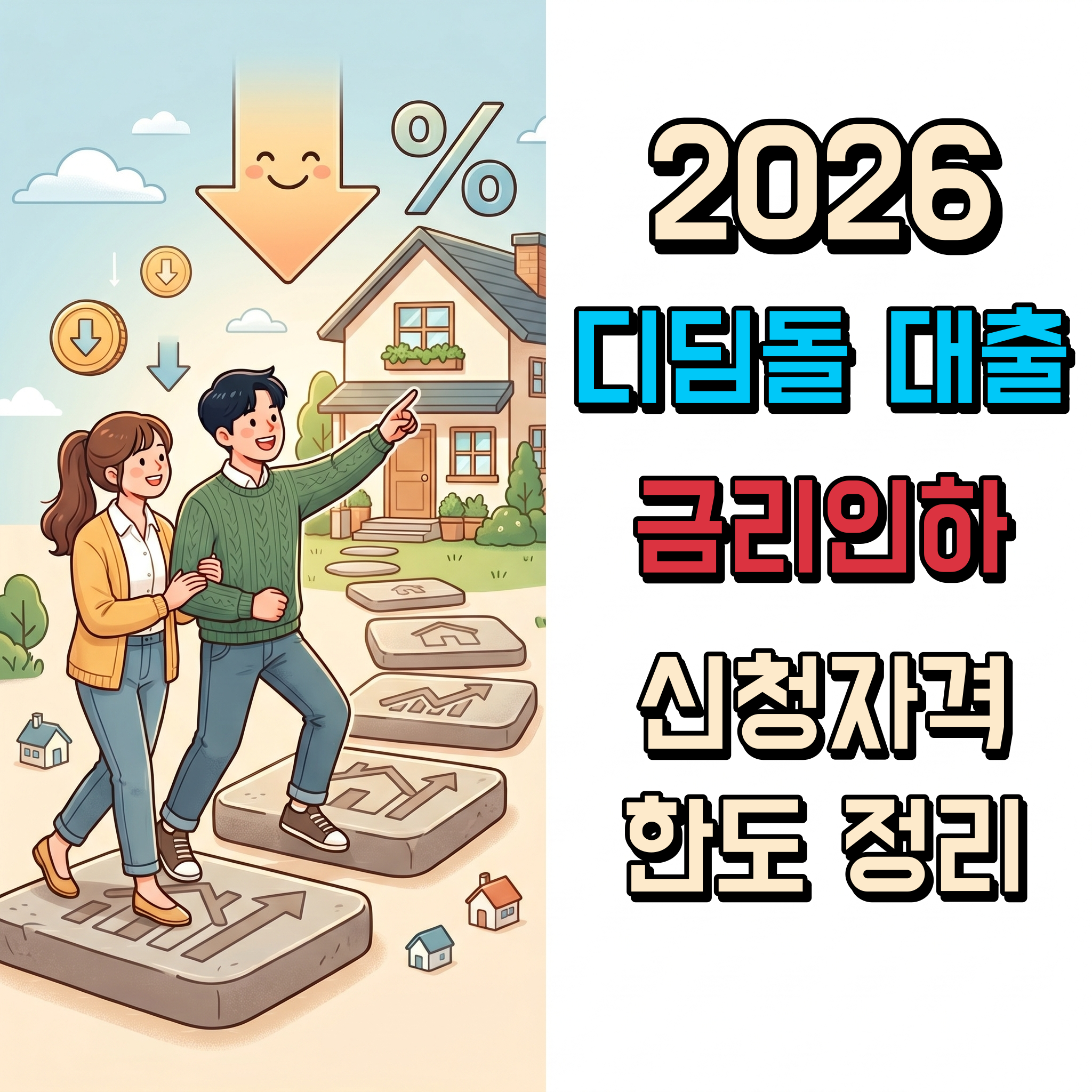 디딤돌 대출 금리인하