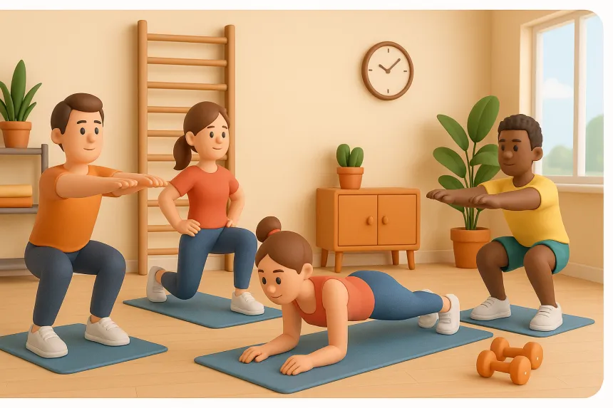 집에서 하는 근력운동