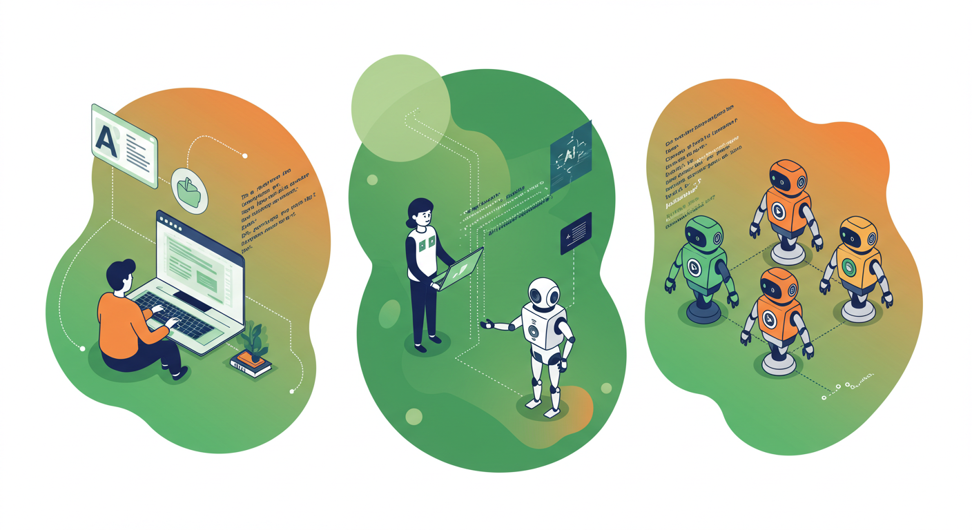 AI 코딩의 진화: 바이브 코딩부터 에이전트 군집까지 완벽 가이드