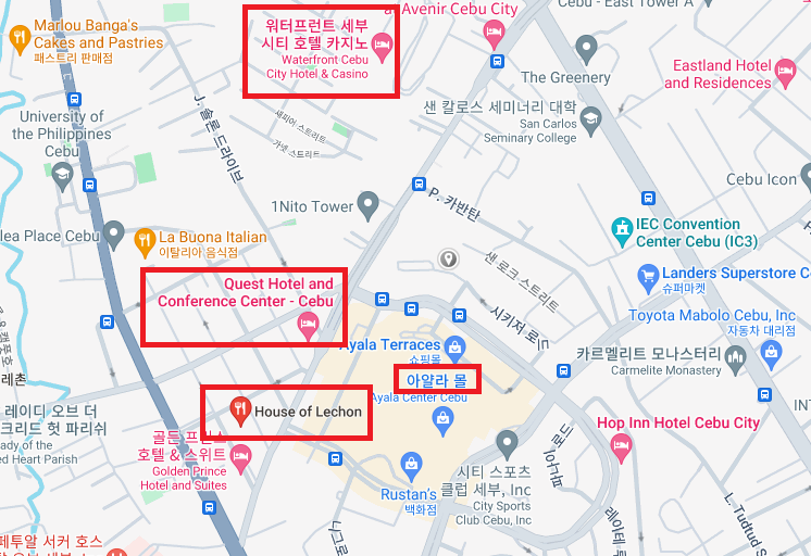 하우스 오브 레촌 위치