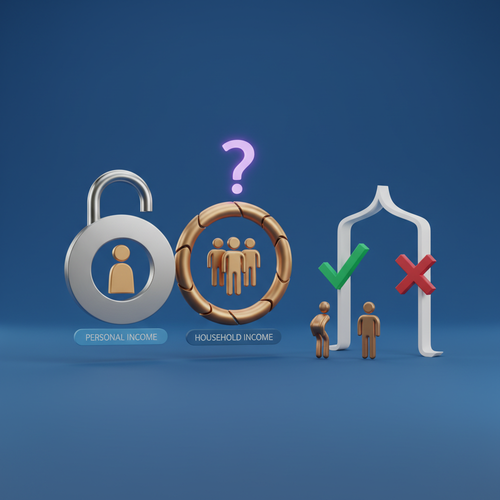 가입 조건 파헤치기: 개인 소득부터 가구 소득까지