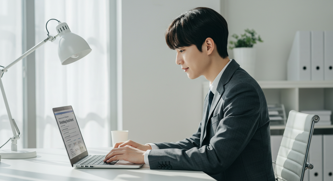 직종 코드 수정 신청 절차