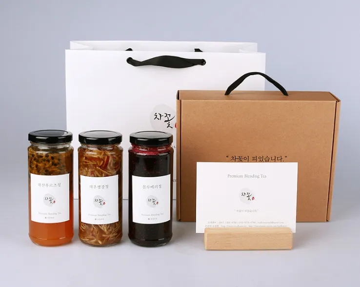 트렌디한 추석선물 건강 간식 수제청 세트