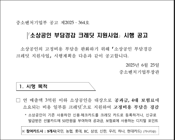 지원금 사용처 및 유의사항