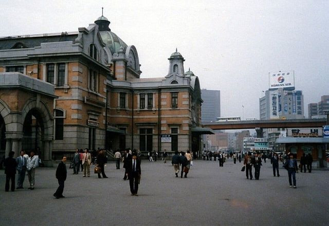 낭만있던 80년대 서울의 모습. 80년대 서울역