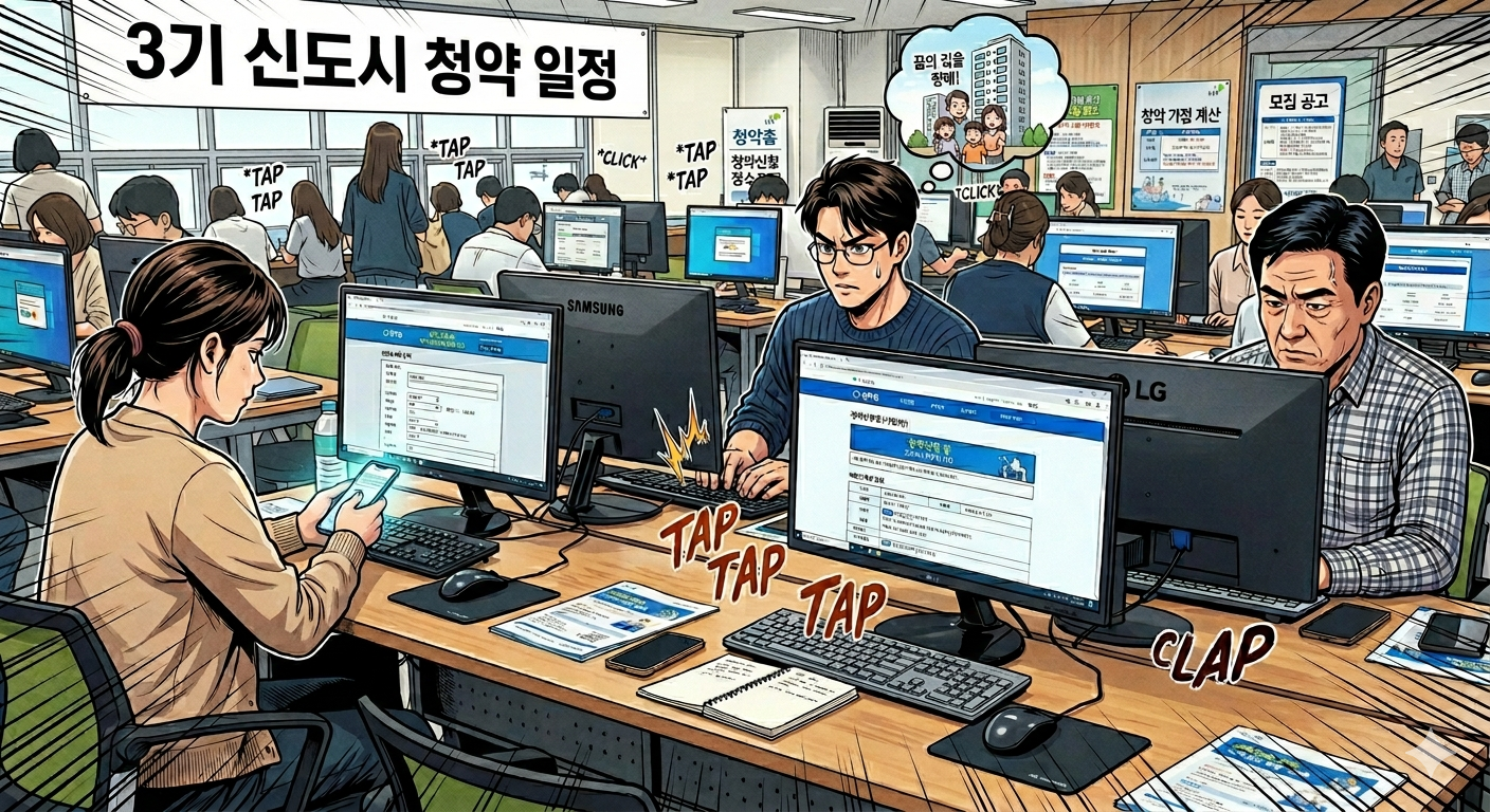 3기 신도시 사전청약 일정