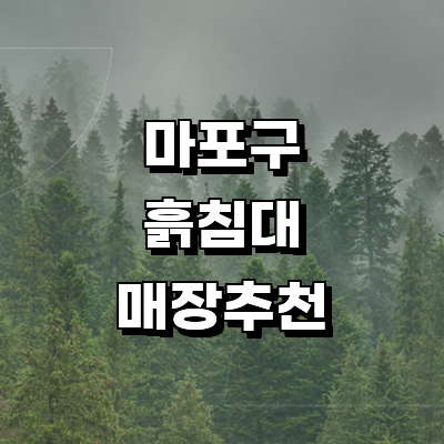 서울 마포구 흙침대