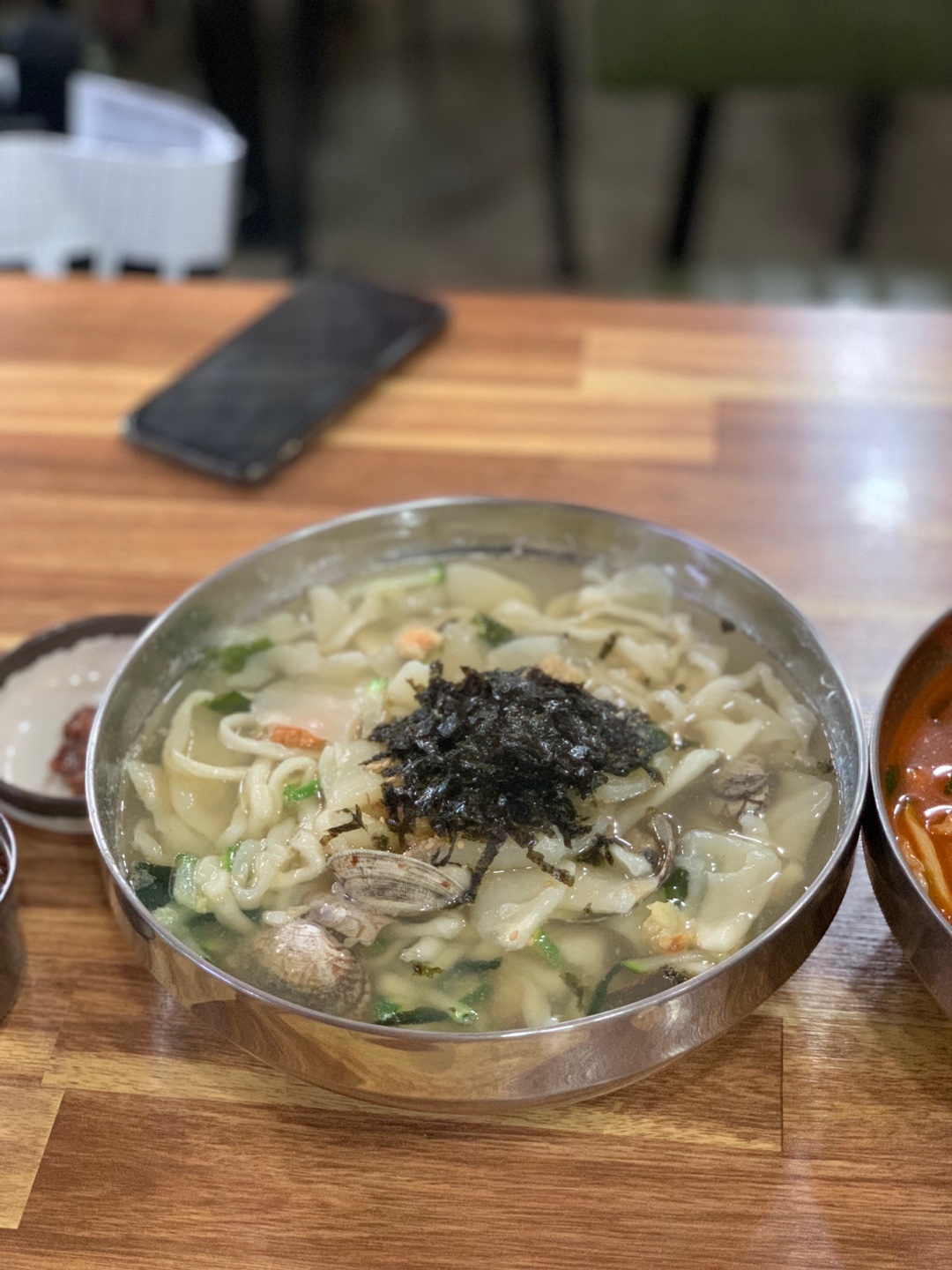영림칼국수 기본 메뉴
