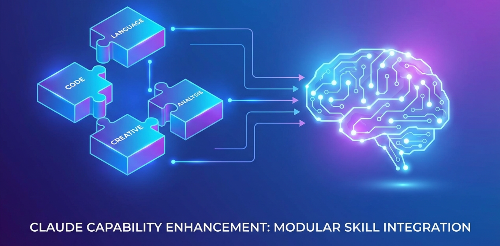 Claude Skill은 AI에게 새로운 전문 지식을 모듈처럼 연결하는 개념입니다