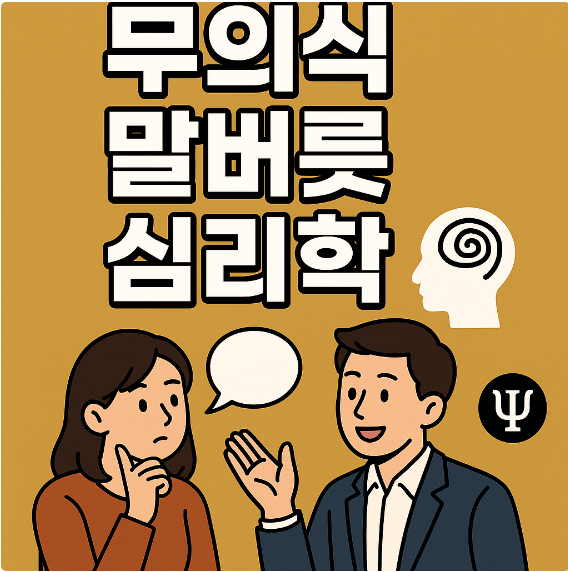 무의식 말버릇 심리학 (심리, 무의식, 대화)