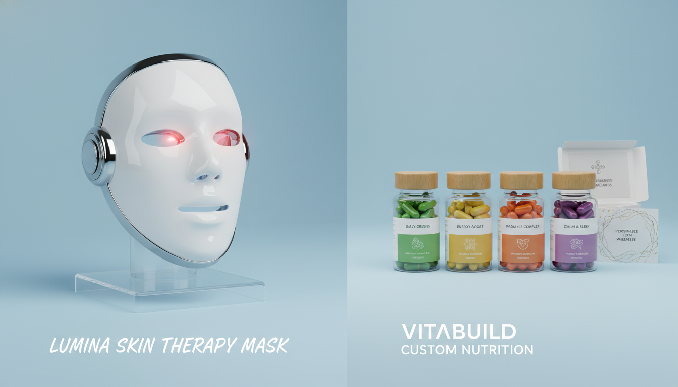 부모님 만족도 1위 홈 뷰티 디바이스와 맞춤형 프리미엄 영양제