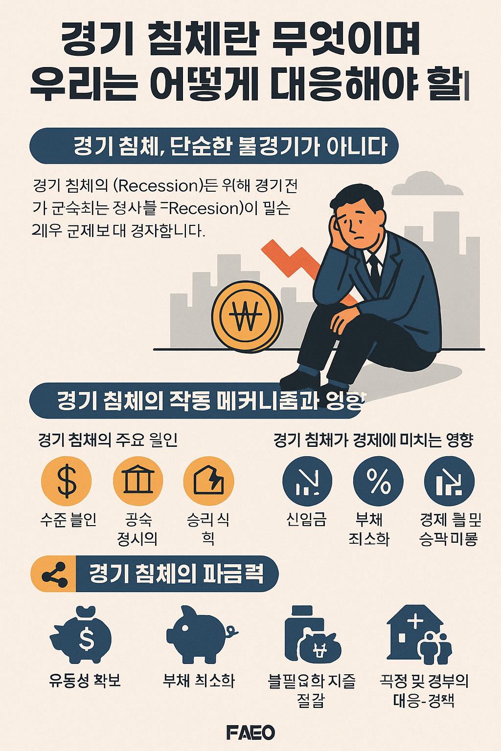 경기침체 대응 사진