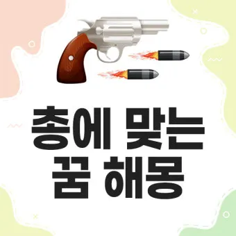 총맞는걸 본 꿈 다른 사람이 총에 맞아 죽는 꿈 사람들이 총맞아 죽는 꿈 해몽 풀이집_5