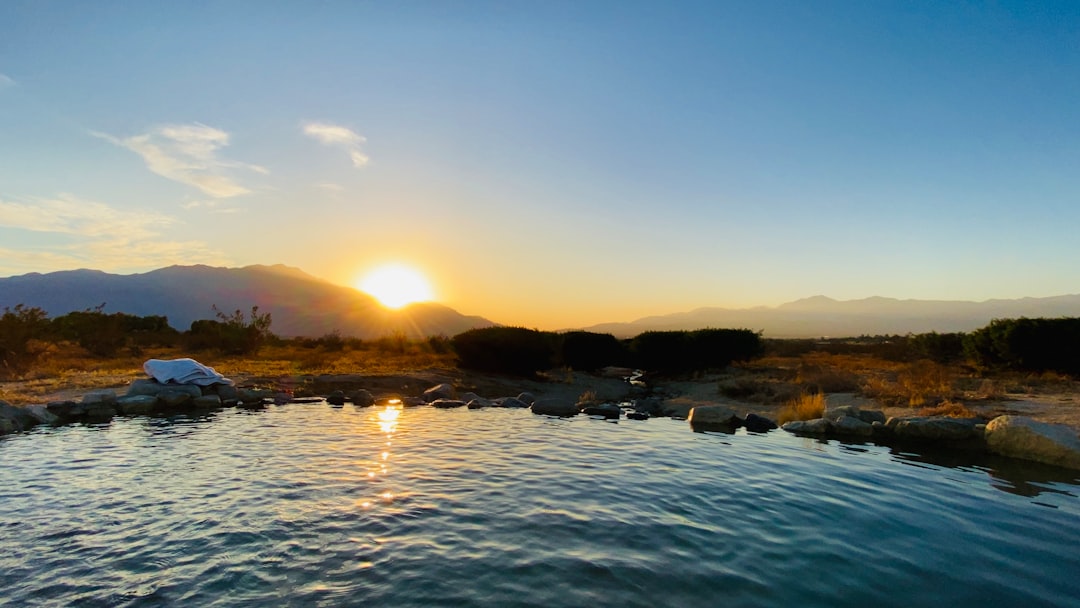 Hot spring.