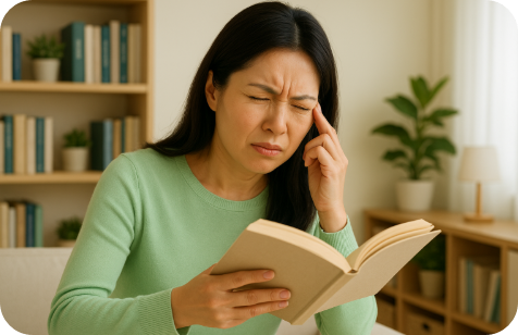 중년 시력 저하 극복법