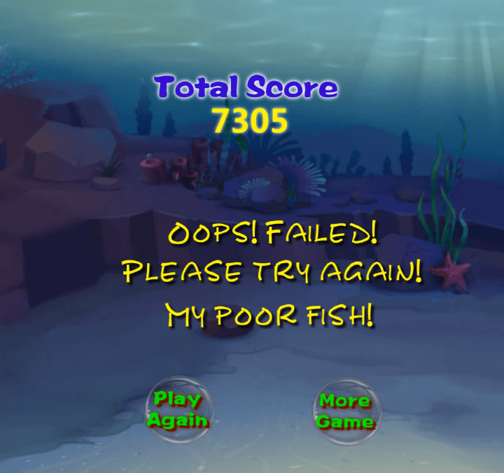 피쉬잇피쉬-3인용-플래시게임-종료-화면