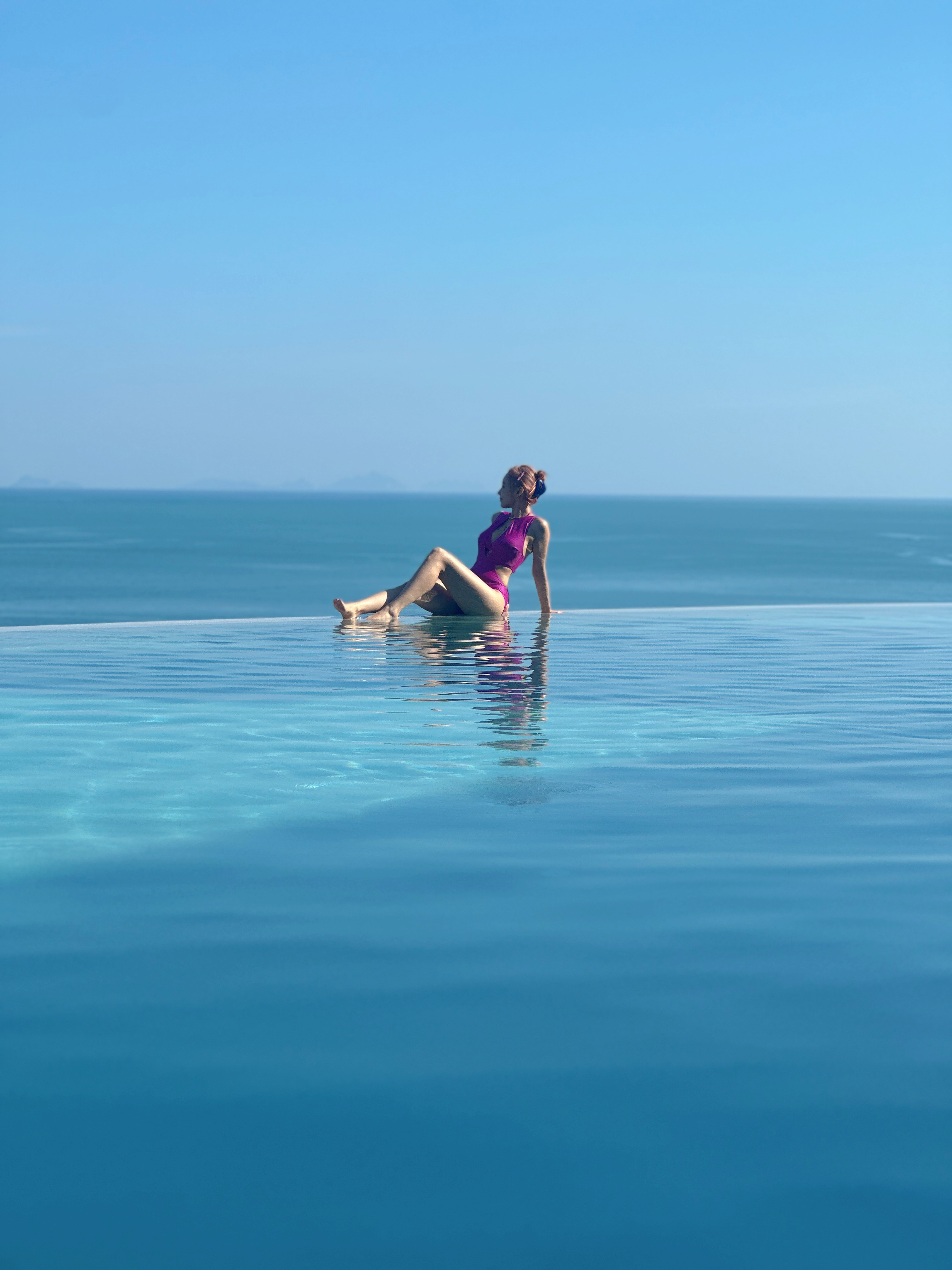 수영복 화보처럼